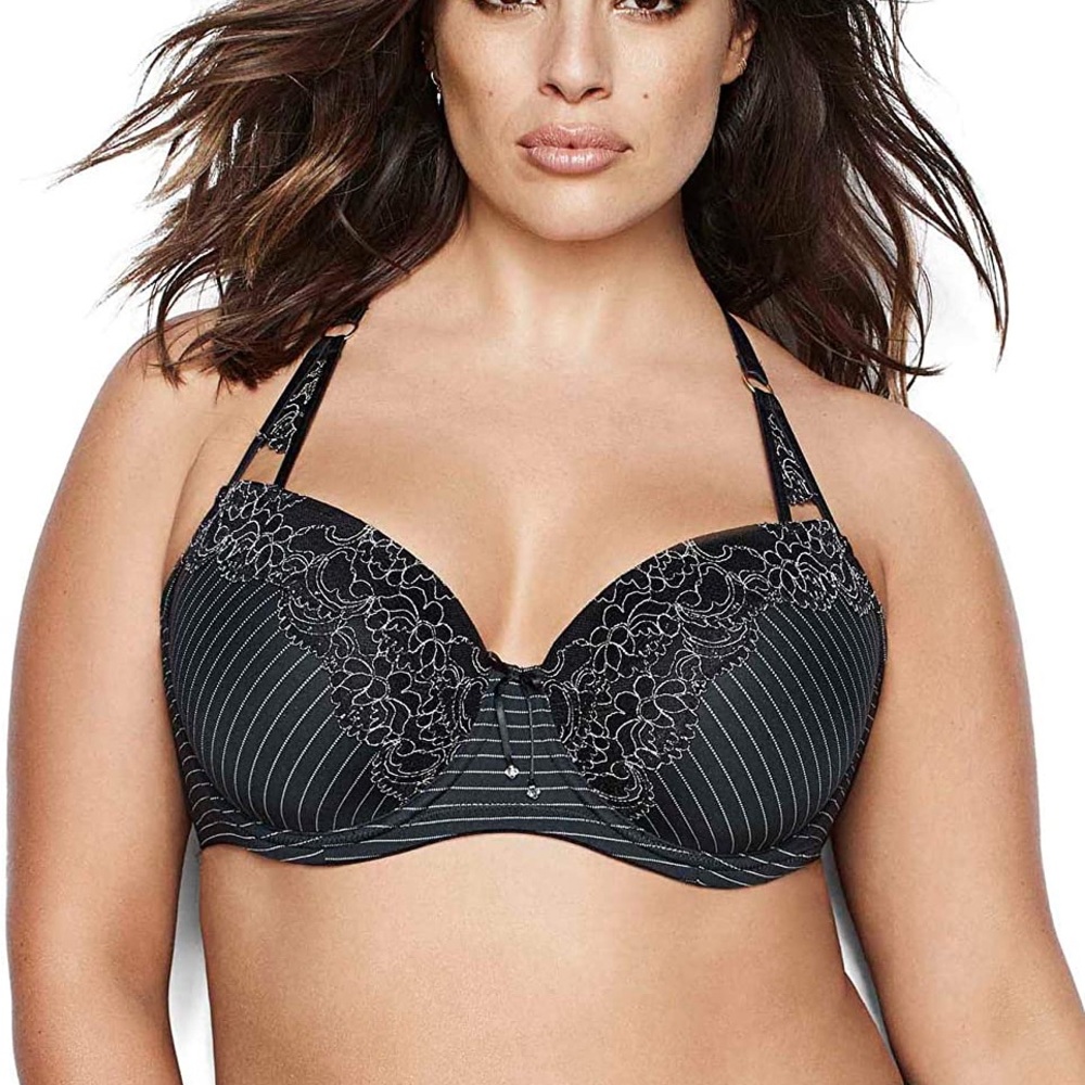 Ashley Graham Light Padded Underwire Bra Size 36DDD